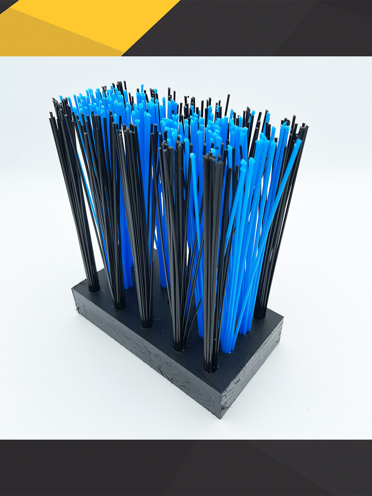 [2 pieces x 800mm] TM-BRUSH-1600-BlueBlack